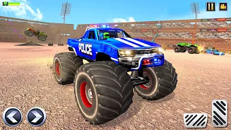 Monster Truck Derby Crash Game Captura de pantalla 1