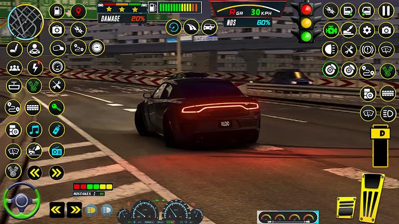 US Car Driving Simulator Game स्क्रीनशॉट 3