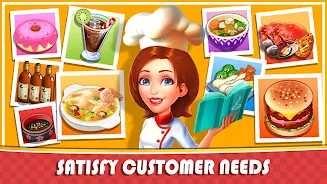 Cooking Rush - Chef game Captura de pantalla 2