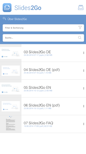 Slides2Go 스크린샷 2