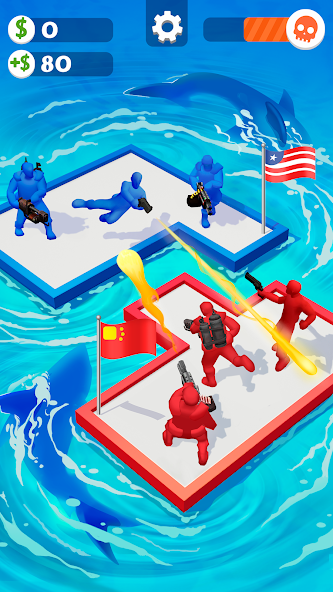 War of Rafts: Crazy Sea Battle應用截圖第2張