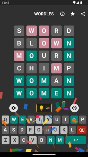 Wordles Unlimited Screenshot 1