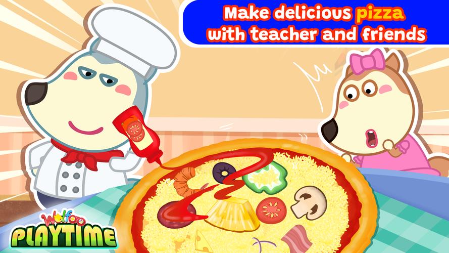 Wolfoo Playtime School Stories應用截圖第3張