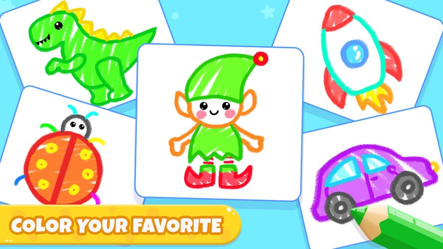 Drawing Games: Paint And Color Screenshot 4