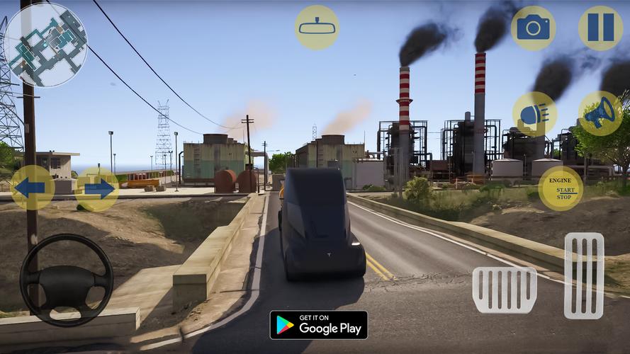 US Cargo Truck Games 3D Скриншот 3