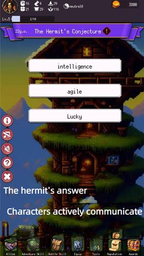 Brave Life Simulator：RPG Game 스크린샷 3