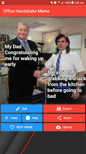 Office Handshake Meme Creator 스크린샷 2