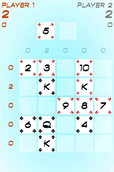 Crossy Poker - 5x5 cards fight स्क्रीनशॉट 1