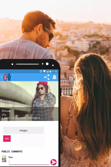Teen Chat Room: Teen Dating App - Meet Teenagers 스크린샷 1