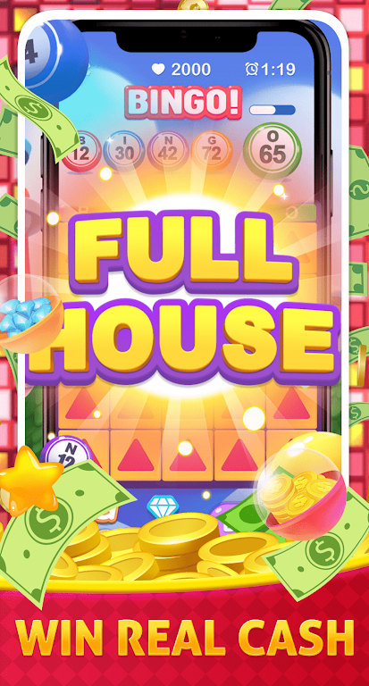 Bingo of Cash Win Real Money 스크린샷 1