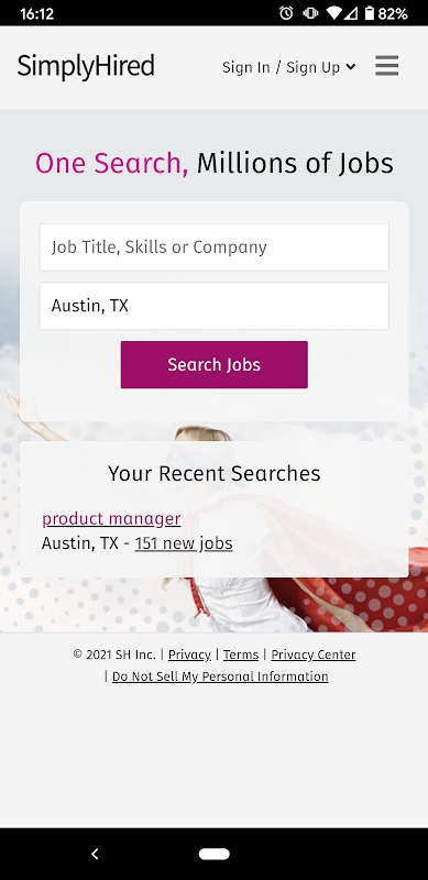 Job Search - Simply Hired Screenshot 3