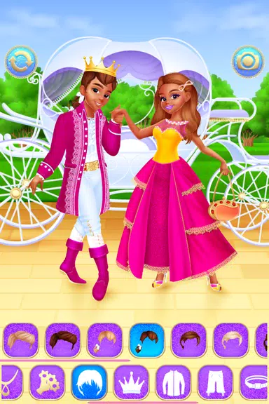 Cinderella & Prince Girls Game Screenshot 4