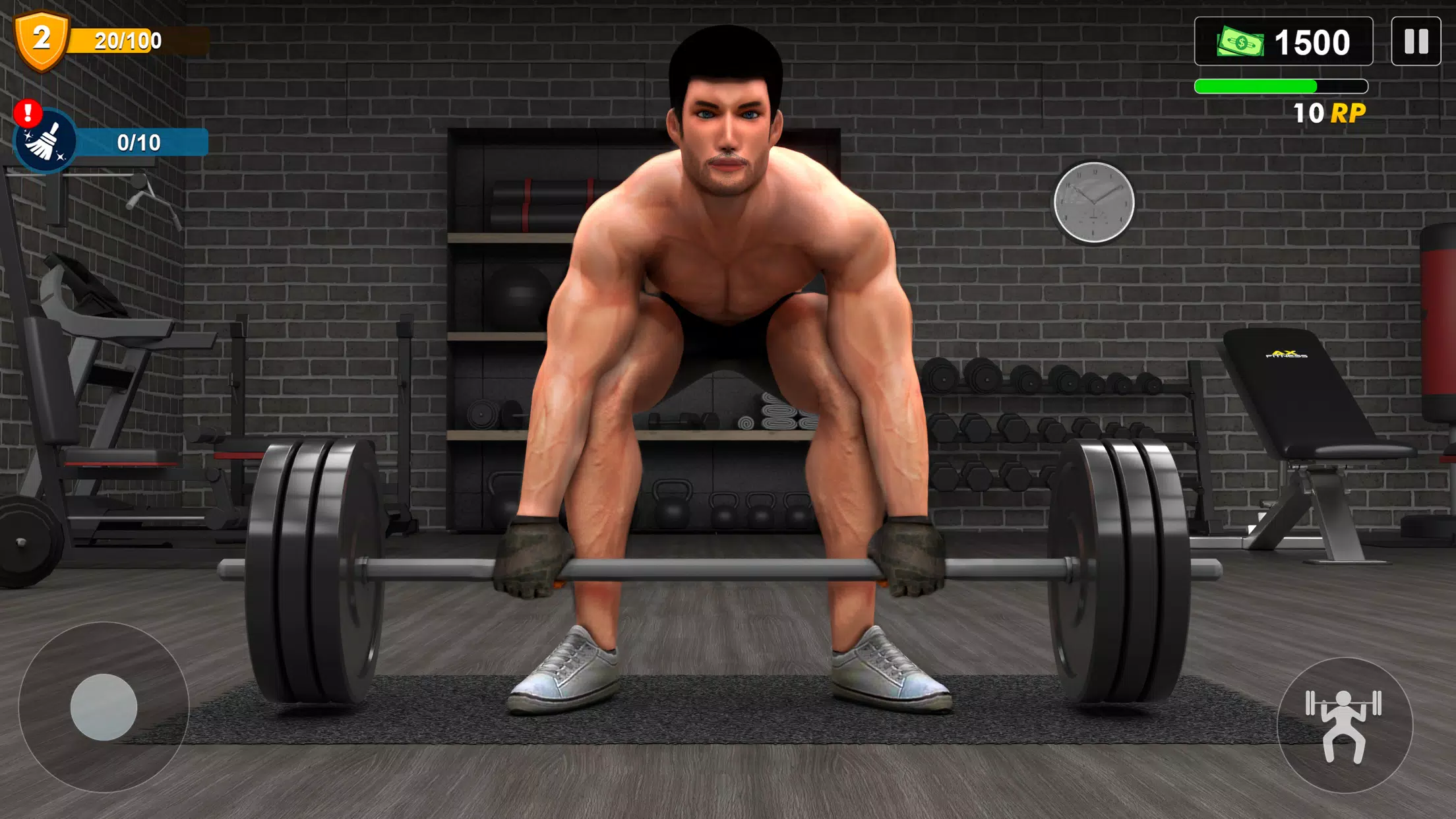 Workout Gym Simulator Game 24應用截圖第1張