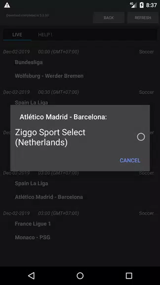 Sport Schedule應用截圖第2張
