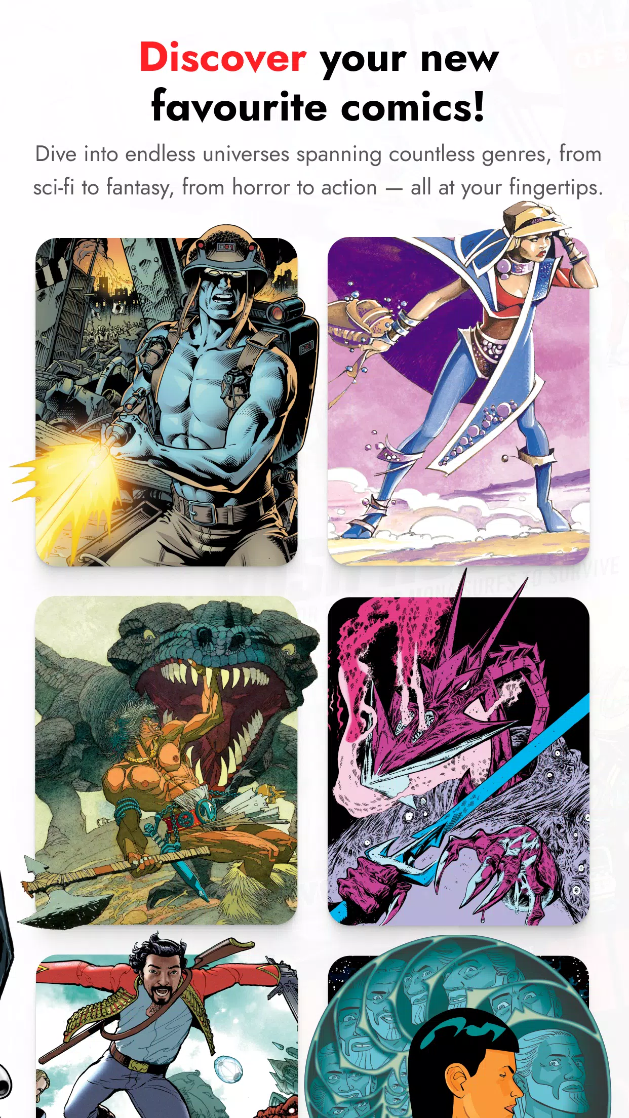 2000 AD Comics and Judge Dredd應用截圖第2張
