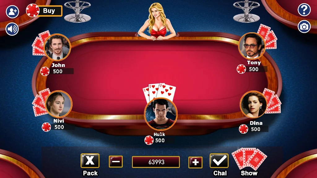 Teen Patti Wala Game Online Скриншот 1