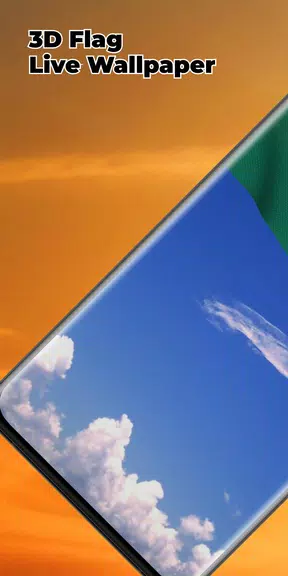 Ireland Flag Live Wallpaper Captura de pantalla 1
