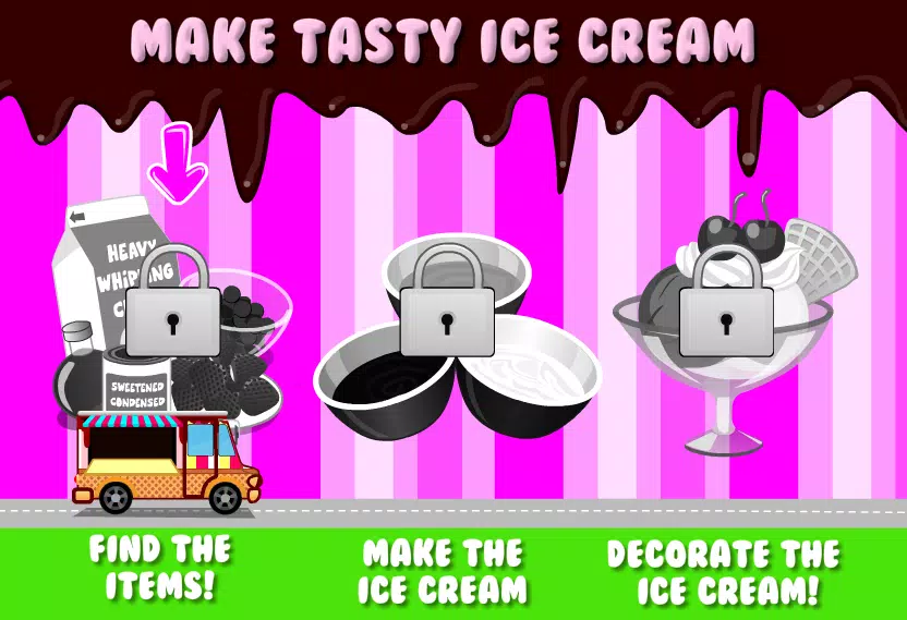 game cooking chocolate cream Скриншот 1