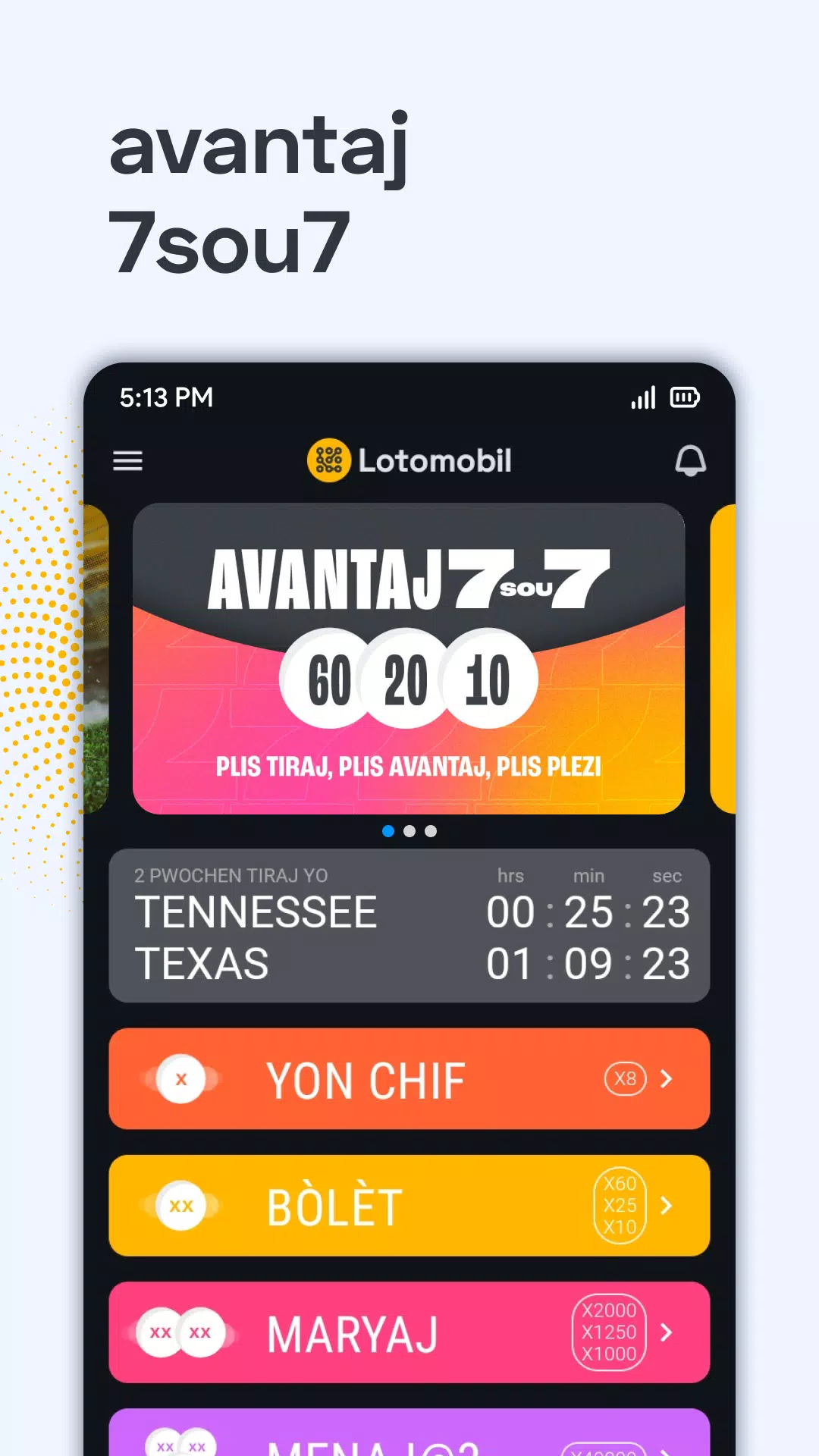 Lotomobil Sports & Bolet Captura de pantalla 2