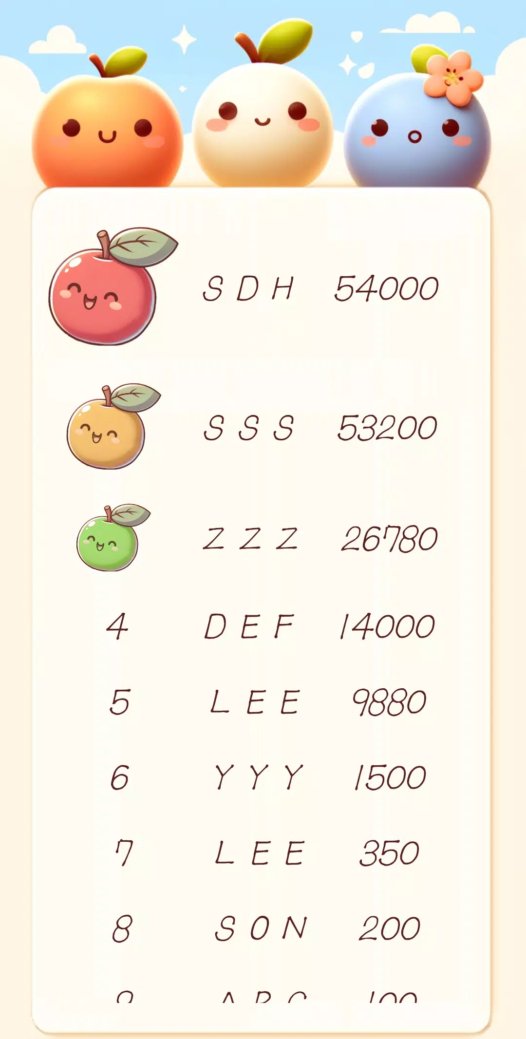 Frutie Frutie Скриншот 4