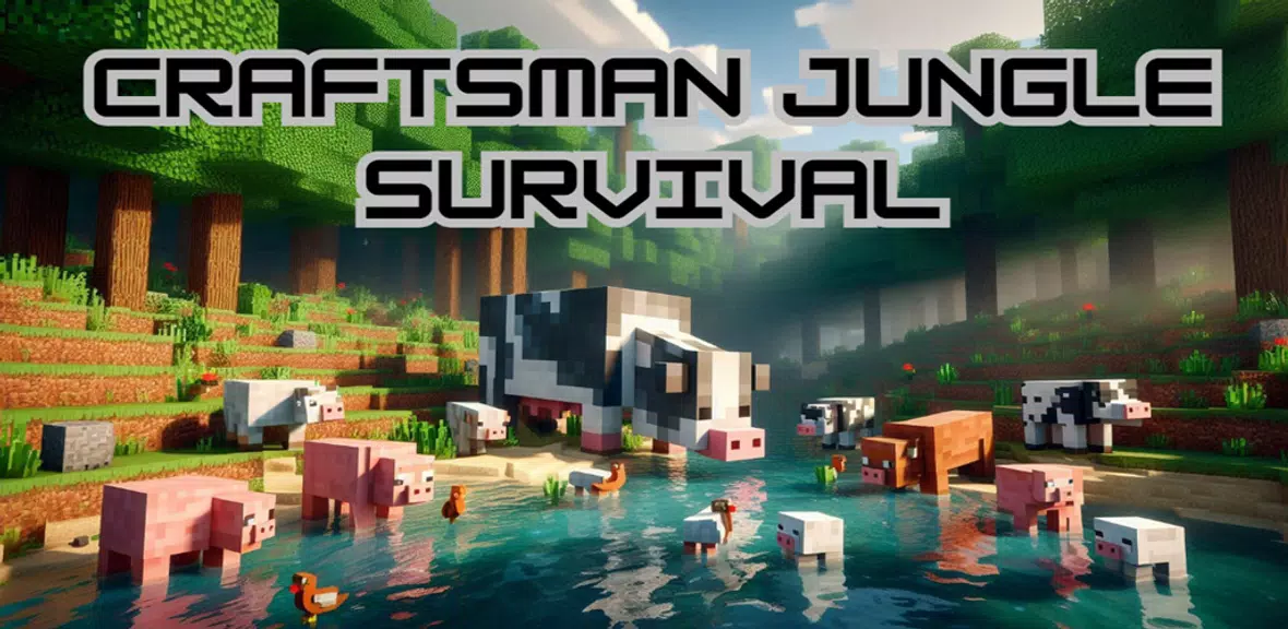 Craftsman Jungle Survival Captura de pantalla 4