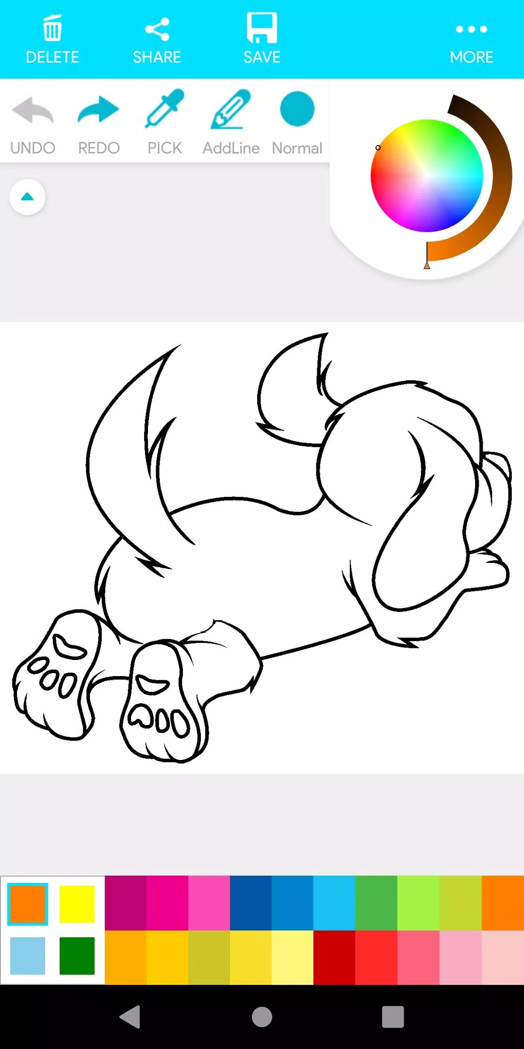Coloring Dogs Скриншот 4
