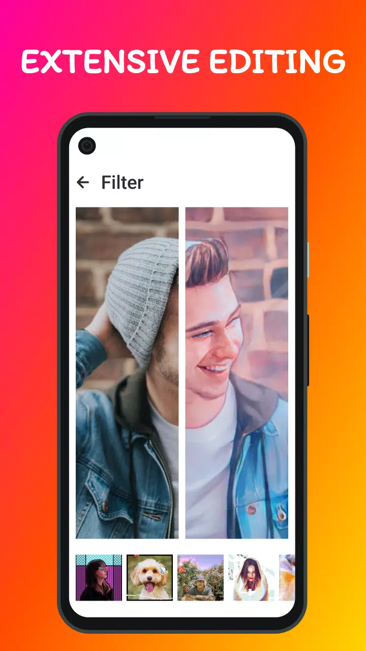 Larix Photo Editor 스크린샷 4