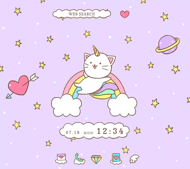 Caticorn Theme +HOME应用截图第1张
