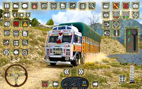 Indian Truck Offroad Cargo 3D Capture d’écran 2