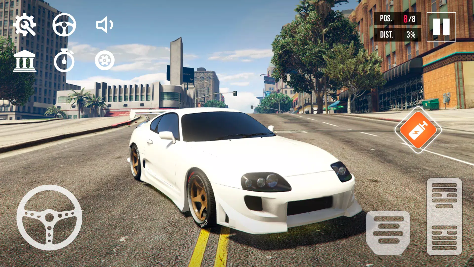 Supra Car Driving Simulator GT 스크린샷 1