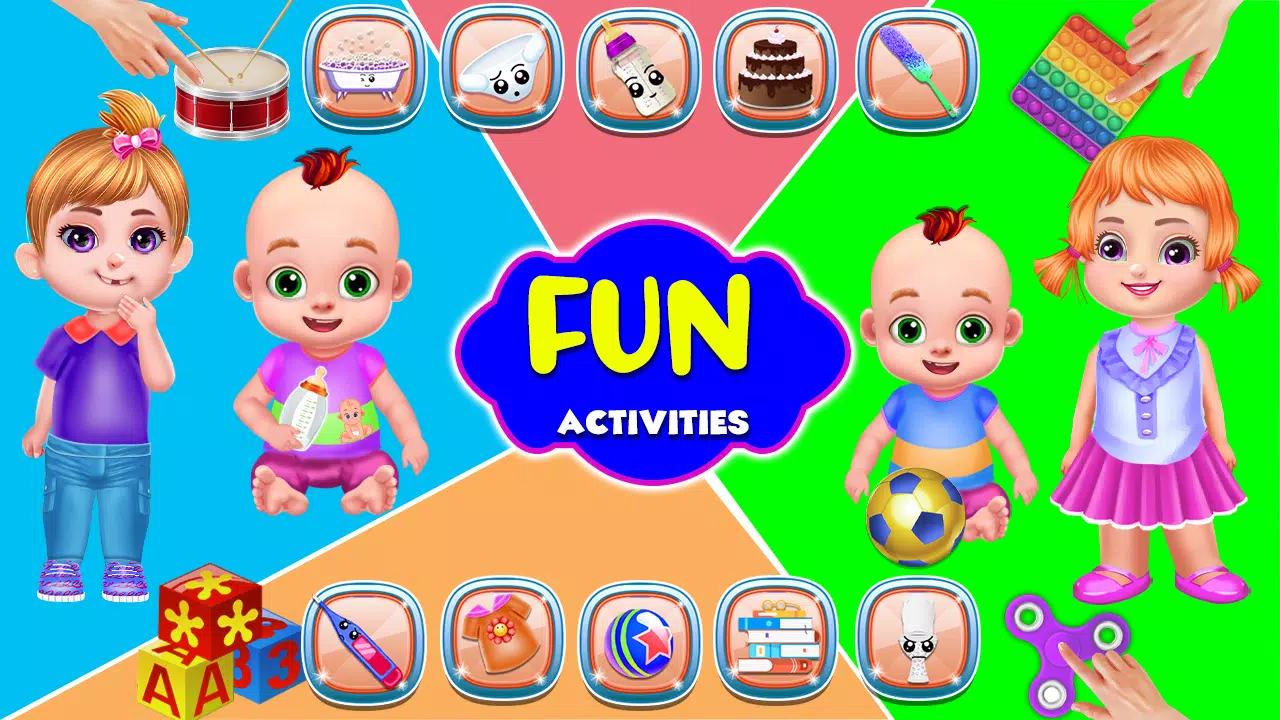 Babysitter Triplets Chic Care Captura de tela 2