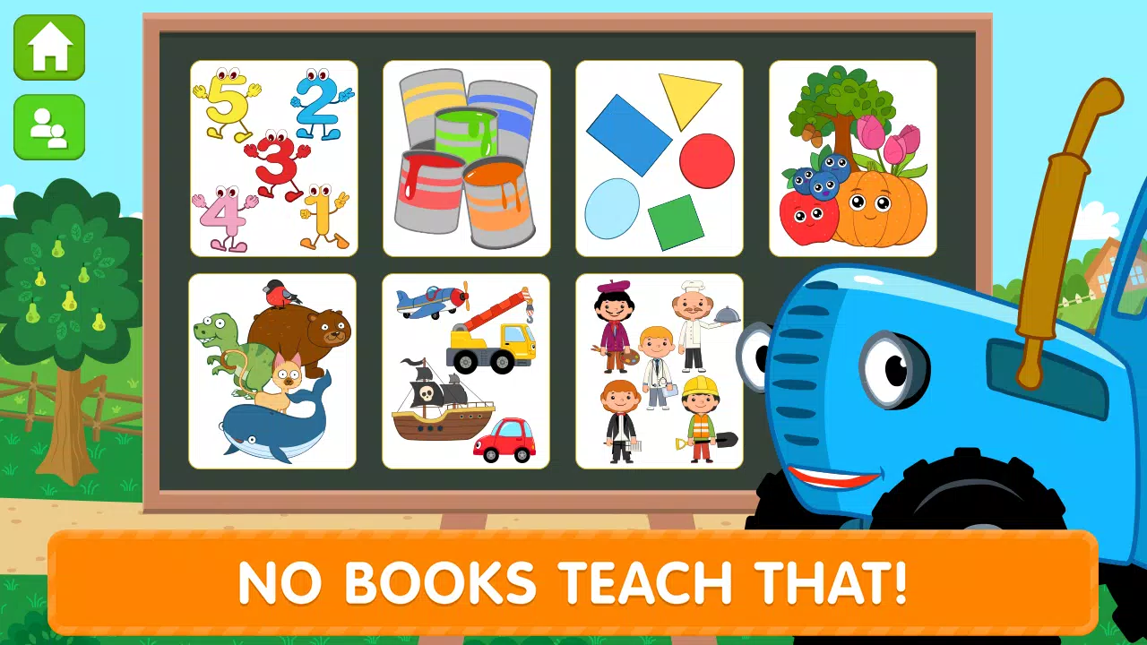 The Blue Tractor: Toddler Game應用截圖第2張