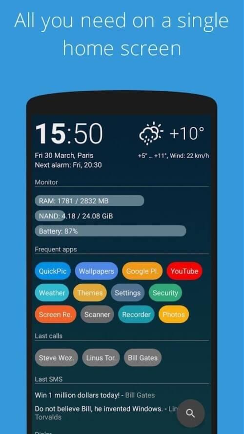 AIO Launcher應用截圖第1張
