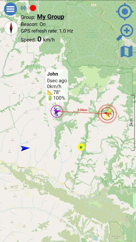 Enduro Tracker - GPS tracker Скриншот 2