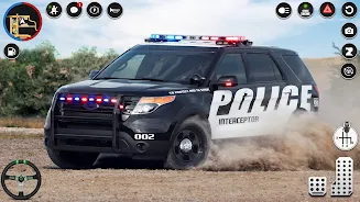 SUV Police Car Chase Cop Games スクリーンショット 1