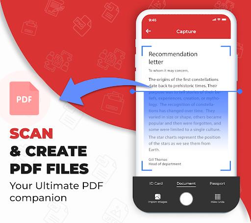 PDF Maker: Docs & ID Scanner Capture d'écran 1