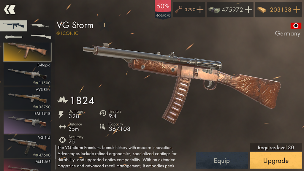 Warfare 1942 shooting games应用截图第4张