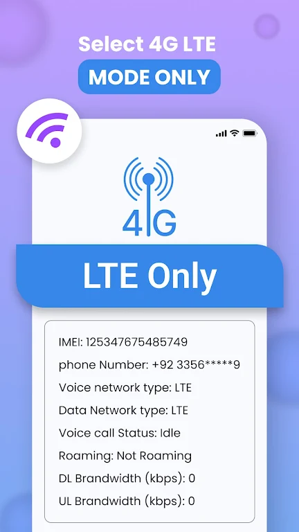 4G Lte Only: Speed test スクリーンショット 2