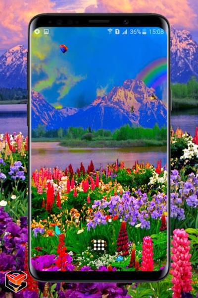 Valley of Flowers live wallpaper स्क्रीनशॉट 2