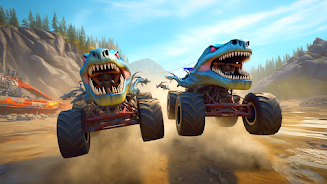 Crazy Monster Truck Stunts Captura de pantalla 4