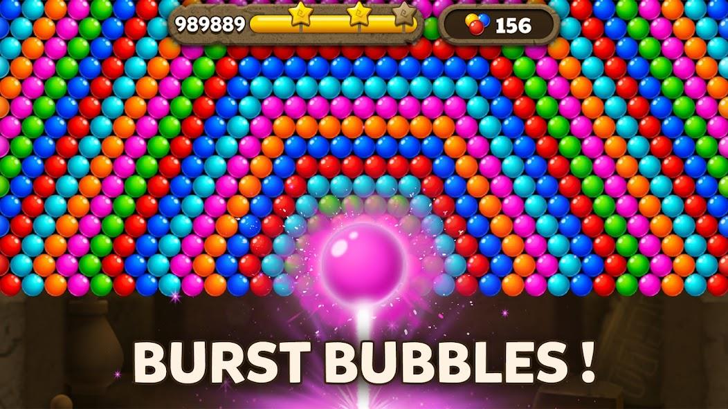 Bubble Pop Origin! Puzzle Game Mod Captura de pantalla 1