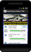 Asynchronous Motors Tools demo Captura de tela 4