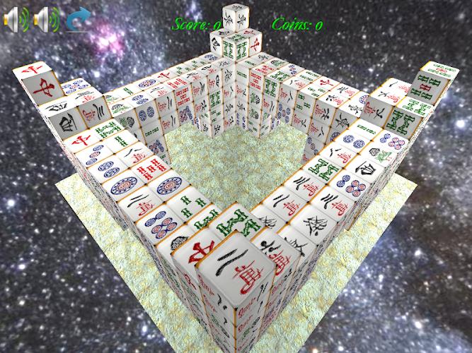 Mahjong 3D Cube Solitaire 스크린샷 4