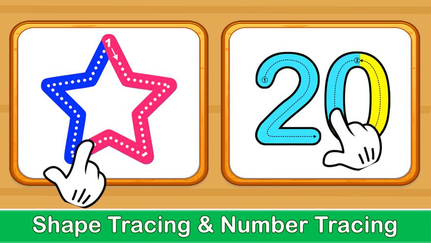 ABCD Kids - Tracing & Phonics Captura de pantalla 2