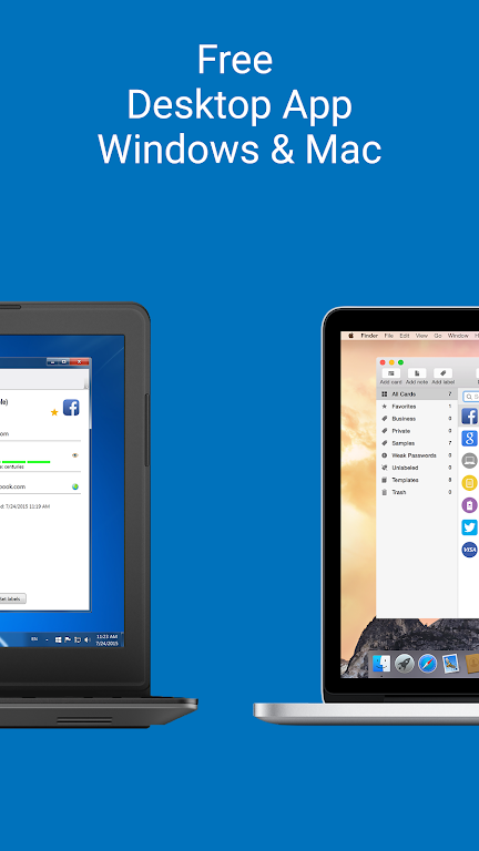 パスワード マネージャー SafeInCloud 1 スクリーンショット 2