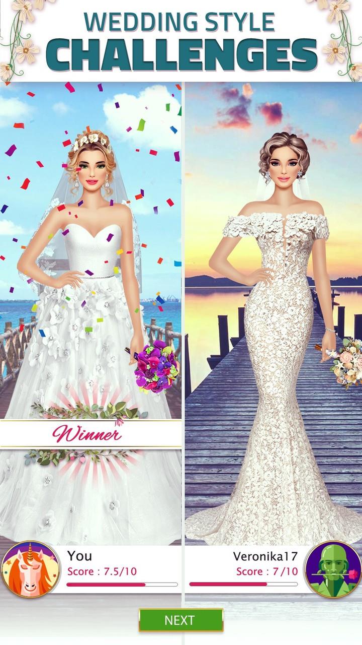 Hochzeitdesigner: Kleiddressup Captura de pantalla 4