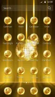 Golden Disco Vintage Theme スクリーンショット 3