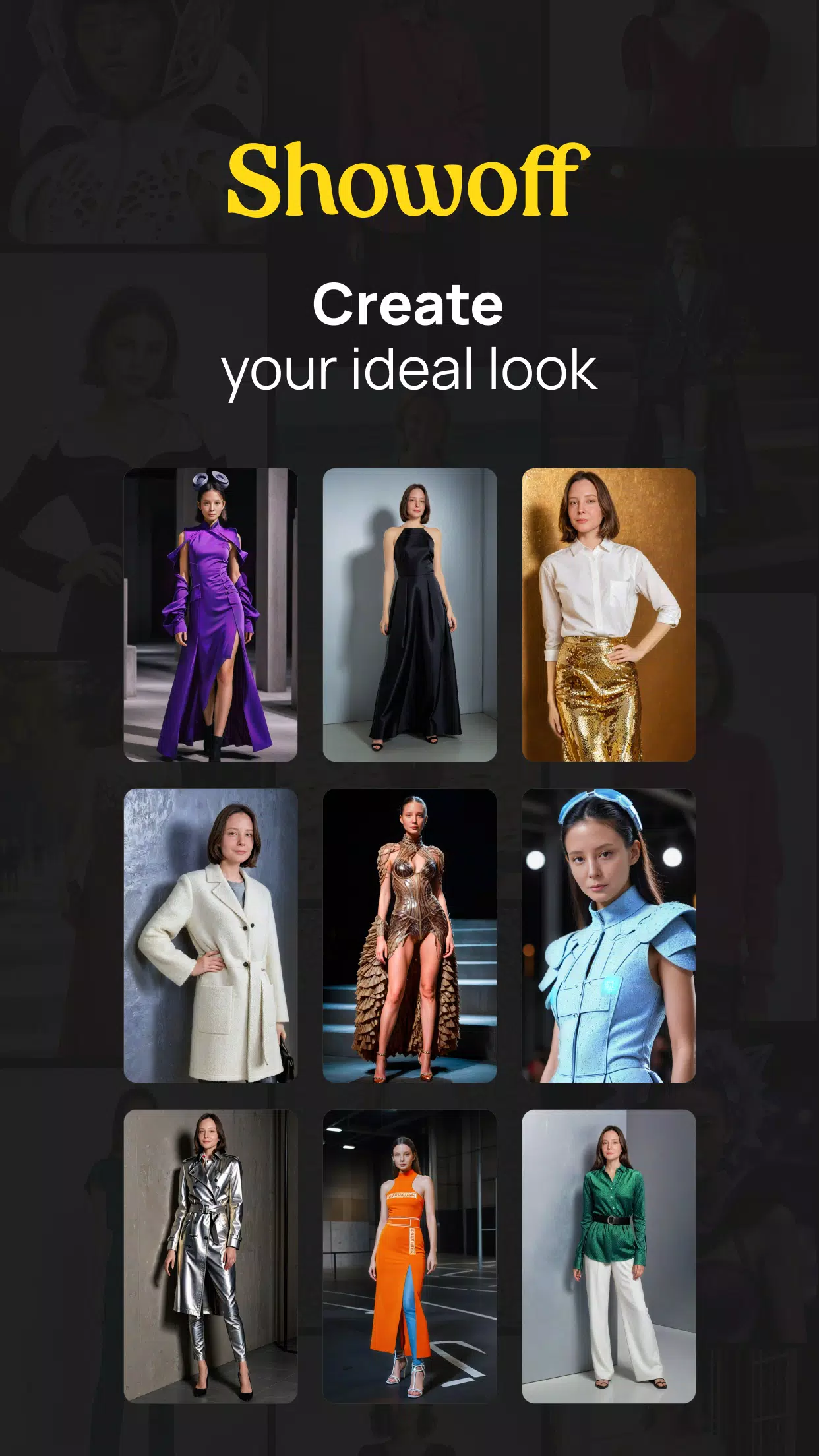 Showoff: create an ideal look स्क्रीनशॉट 1