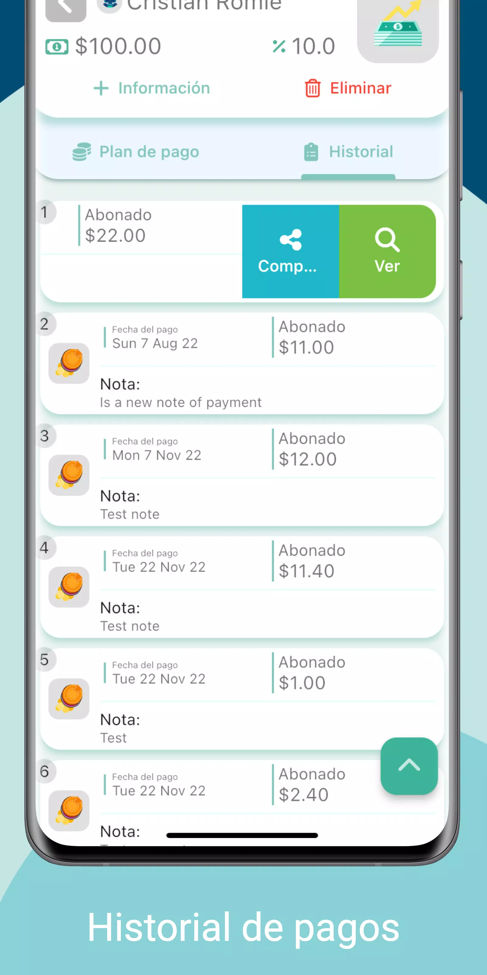 Collection Manager - Prestapp Captura de pantalla 2