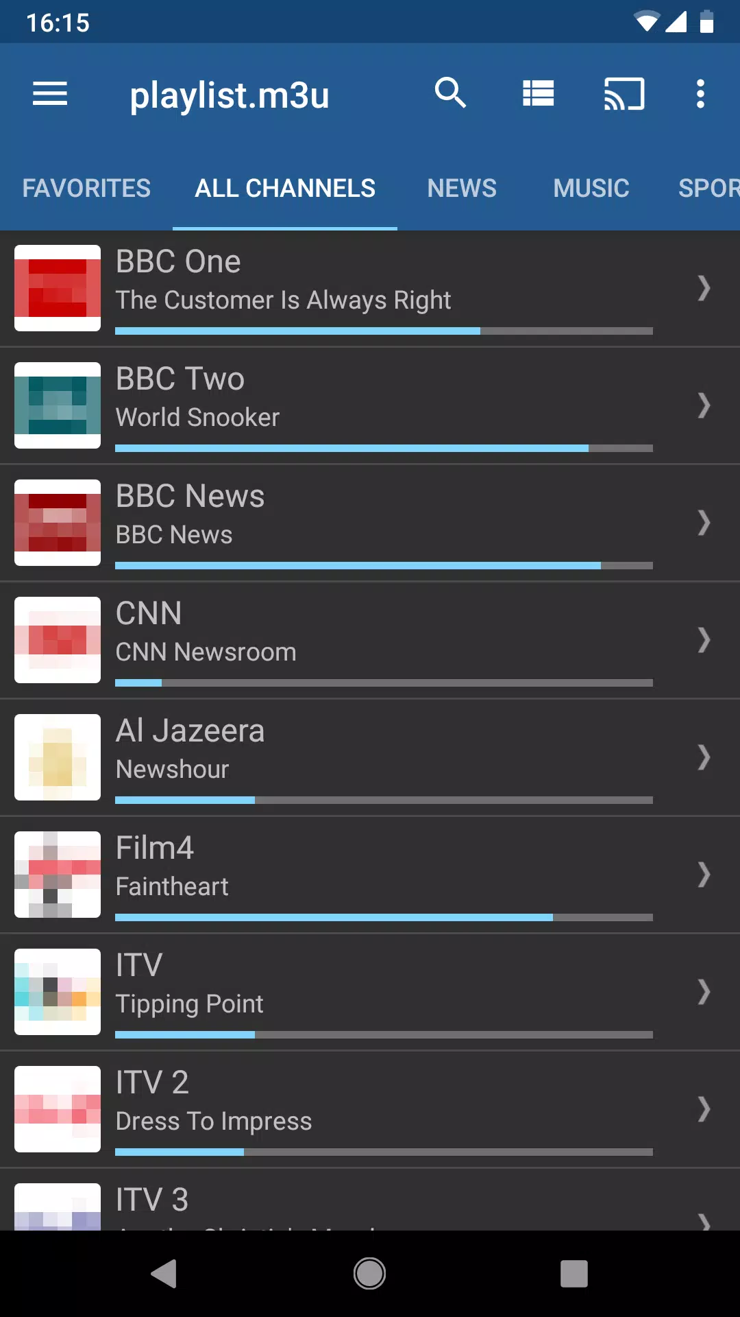 IPTV Screenshot 2